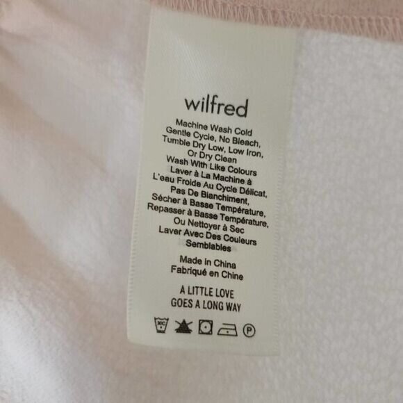 Aritzia Wilfred Macee Short Sleeve Peplum Blouse Size‎ XXS - Picture 7 of 8